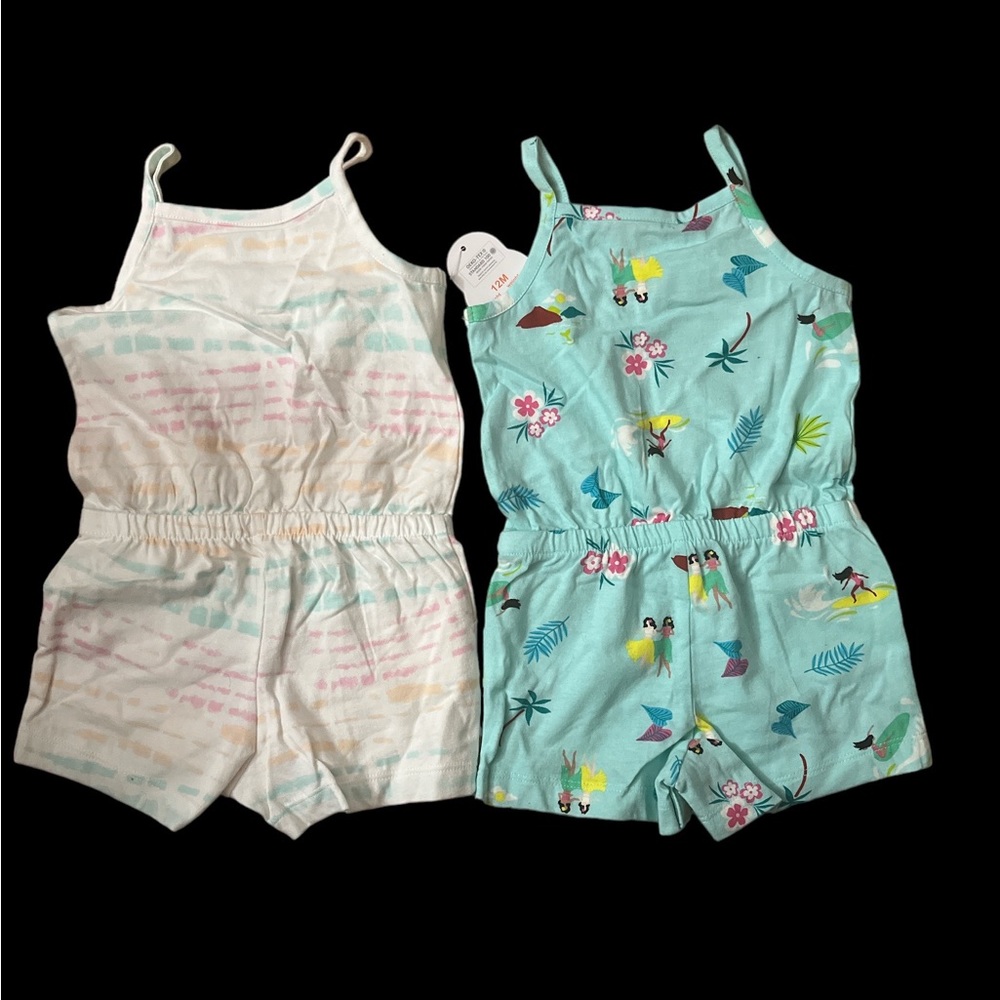 Bundle of 2 Rompers - Picture 2 of 3